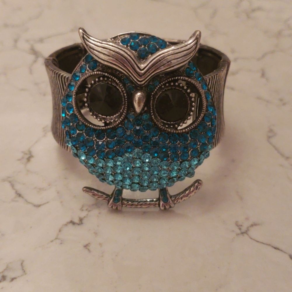 Adjustable Owl Bracelet